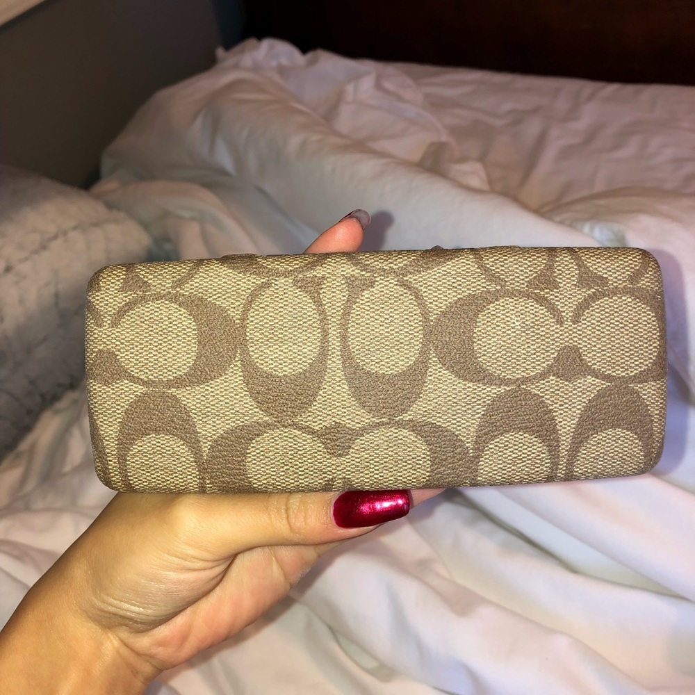Coach glasses case